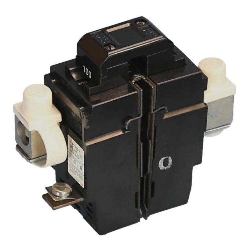 P2100 Pushmatic Molded Case Circuit Breaker Thermal Magnetic 120/240 V 100 A 2 Pole