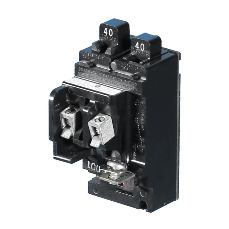 P4040 Pushmatic Twin Circuit Breaker Thermal Magnetic 120 V 40 A 1 Pole