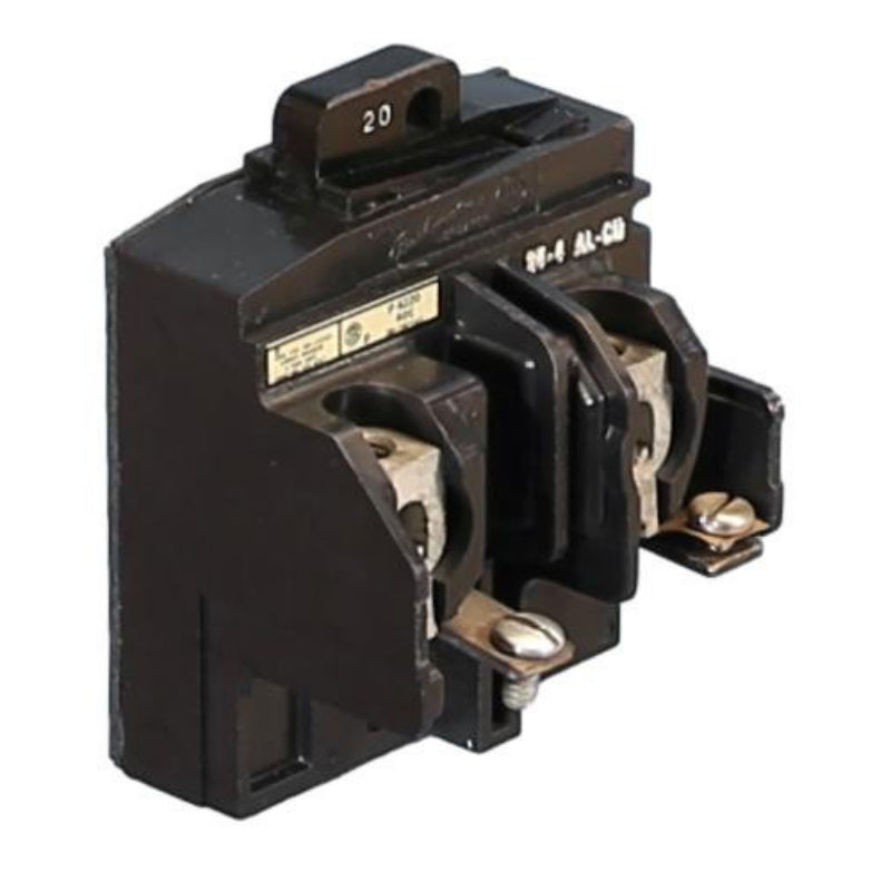 P4220 Pushmatic Molded Case Circuit Breaker Thermal Magnetic 120/240 V 20 A 2 Pole For Three Phase Panel