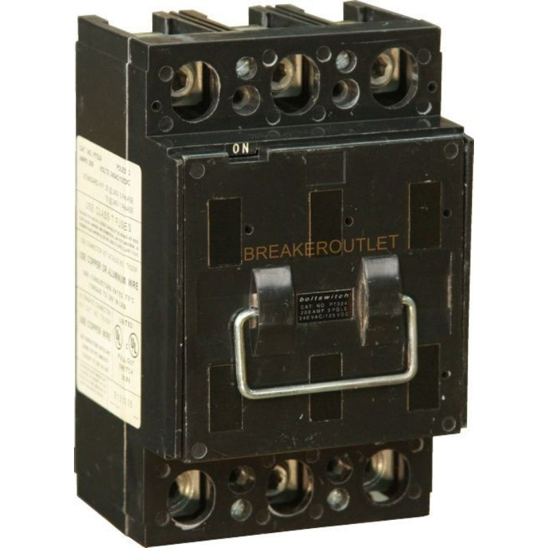 PT224 Boltswitch Pullout Disconnect Switch 240 VAC 200 A 2 Pole