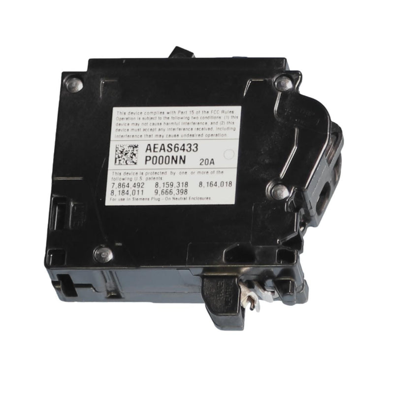QA115AFCN Siemens QAF2N Arc Fault Circuit Breaker 120 V 15 A 10 kA 60 Hz 1 Pole