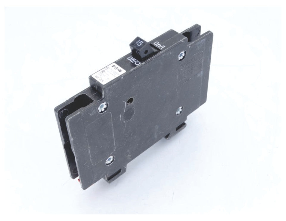 QCR1015 Eaton Feed-Thru Type Circuit Breaker, 15 Amp