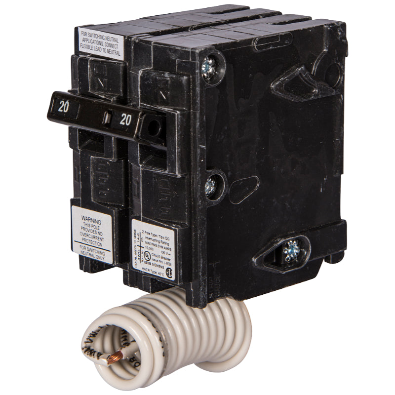 QG215 Siemens QG Miniature Circuit Breaker 120 V 15 A 2 Pole