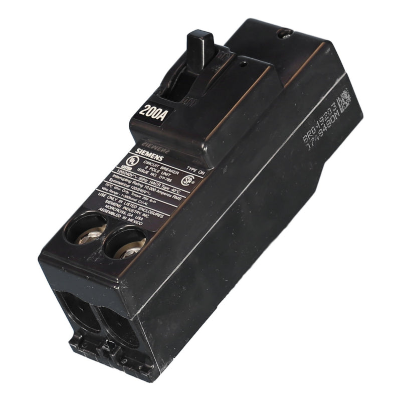 QN2200 Siemens QN Low Voltage Circuit Breaker 120/240 V 200 A 2 Pole 10 kA
