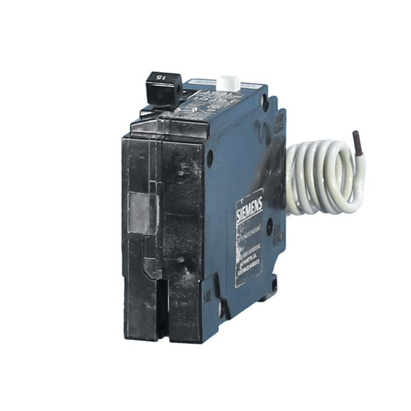 QP115GF Siemens QPF Ground-Fault Circuit Interrupter 15 A 1 Pole 120 VAC Lug 10 kA