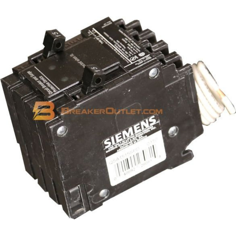 QSA1515SPD Siemens QP SPD Surge Protection Circuit Breaker 120/240 V 15 A 1 Pole 10 kA
