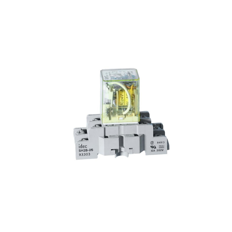 RH2B-UL IDEC RH Series RH Power Relay 10 A 24 VAC 2 Pole