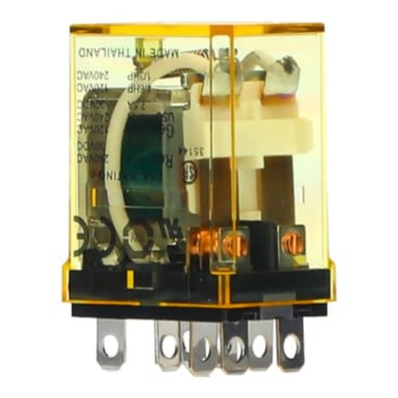 RH2B-UL IDEC RH Series RH Power Relay 10 A 24 VAC 2 Pole