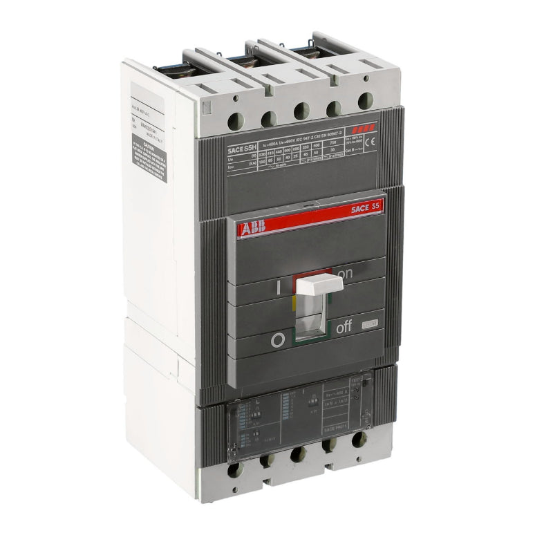 S5H400 ABB Molded Case Circuit Breaker 600 V 400 A 3 Pole Toggle