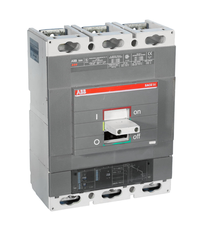 Sold for Parts Circuit Breaker SACE S6N