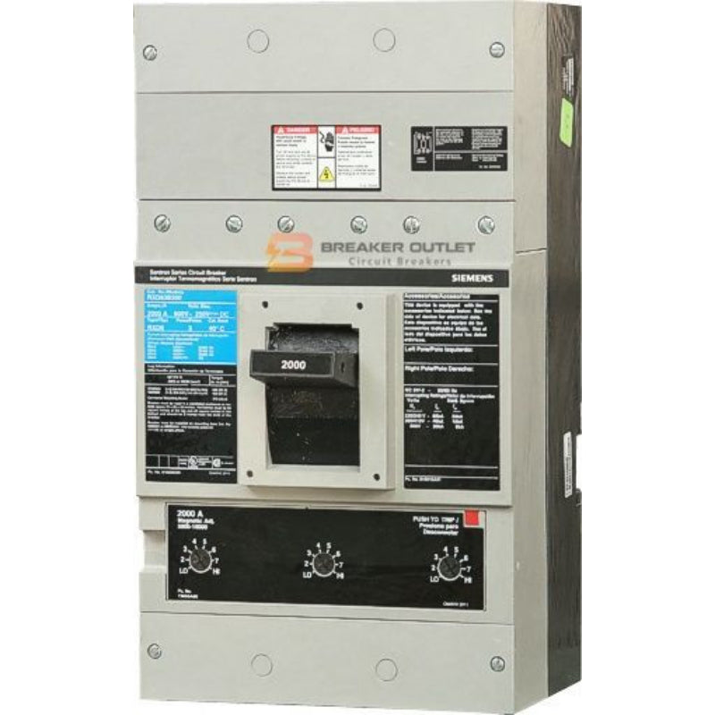 SHND69120ANTH Siemens Sentron Sensitrip & SHND Molded Case Circuit Breaker 1200 A 3 Pole 600 VAC ND Frame Electronic Line and Load Side Lug 65 kA