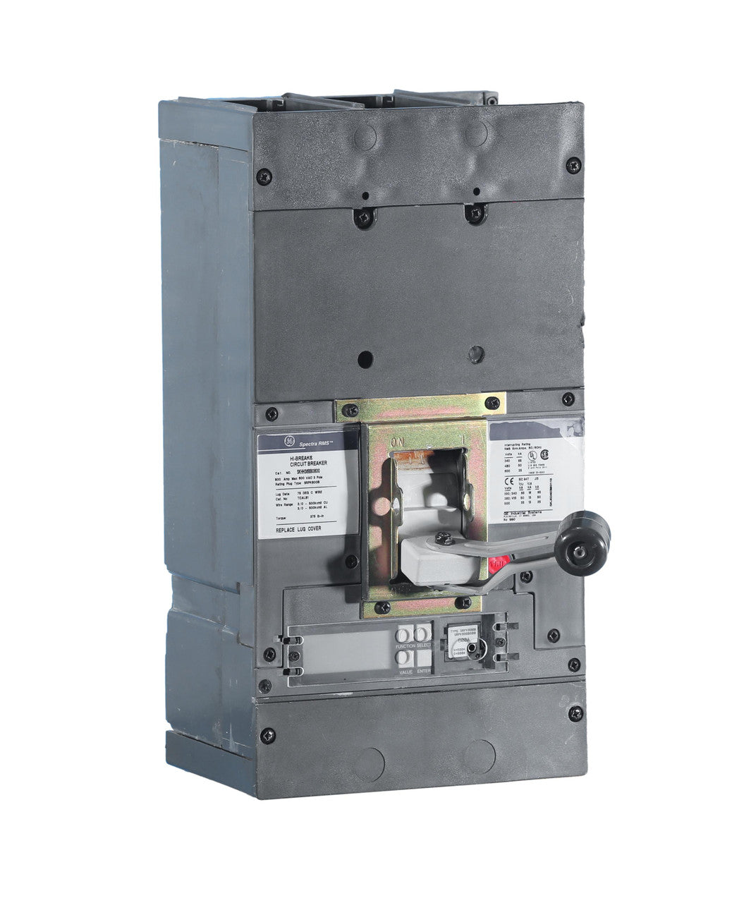800 Amp Max.
SKHB36BB0800 Micro Versa Trip  PLus Circuit Breaker