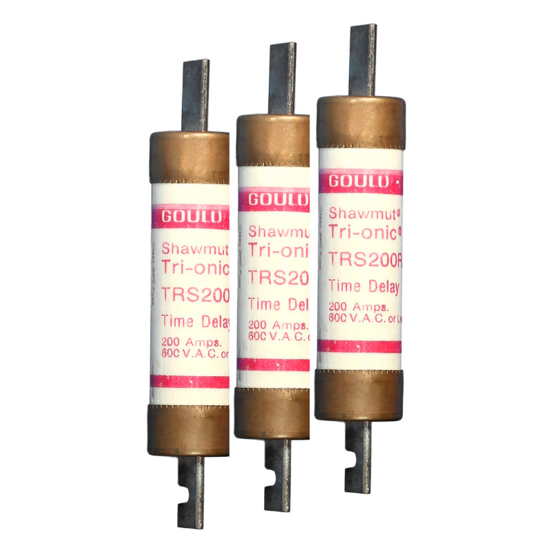 TRS200R Mersen TRS-R Time Delay Fuse 600 V 600 VDC 200 kA Blade Terminal Class RK5 200 A