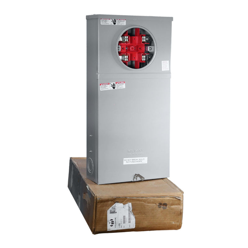 114-TB
100A 240V, Ring Type Meter w/Test Block Bypass