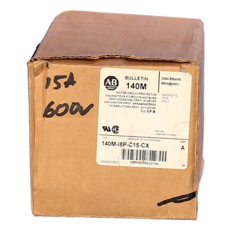 140M-I8P-C15-CX Allen-Bradley Circuit Breaker