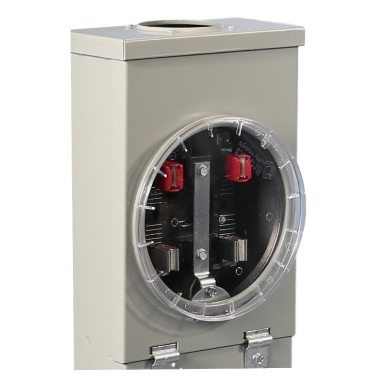 Lexan Meter Stack Blank Cover Ringless and Ring Type and Stabs