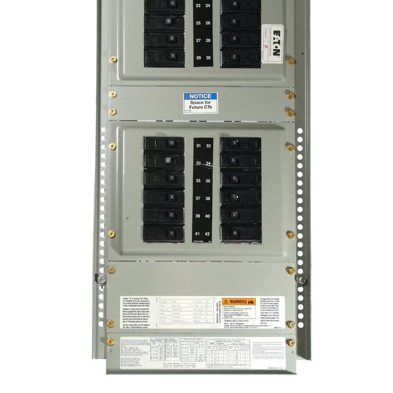 PRL1a Panel Interior
w/HFD3225 Main Breaker & Door w/Key & Docs