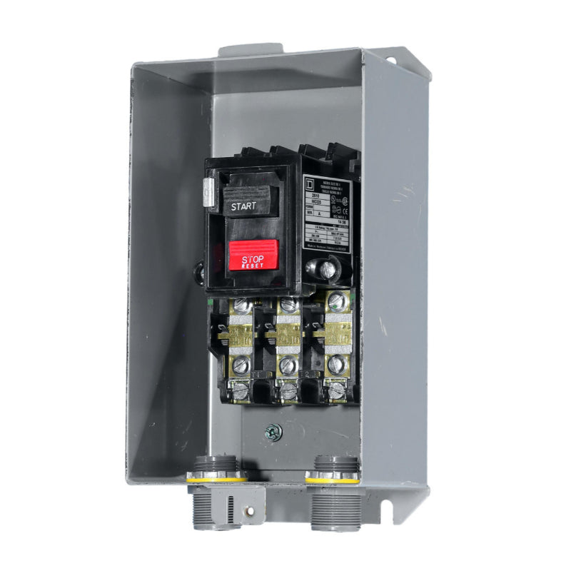 2510MCA3
Start/Stop Switch w/Melting Alloy Overloads