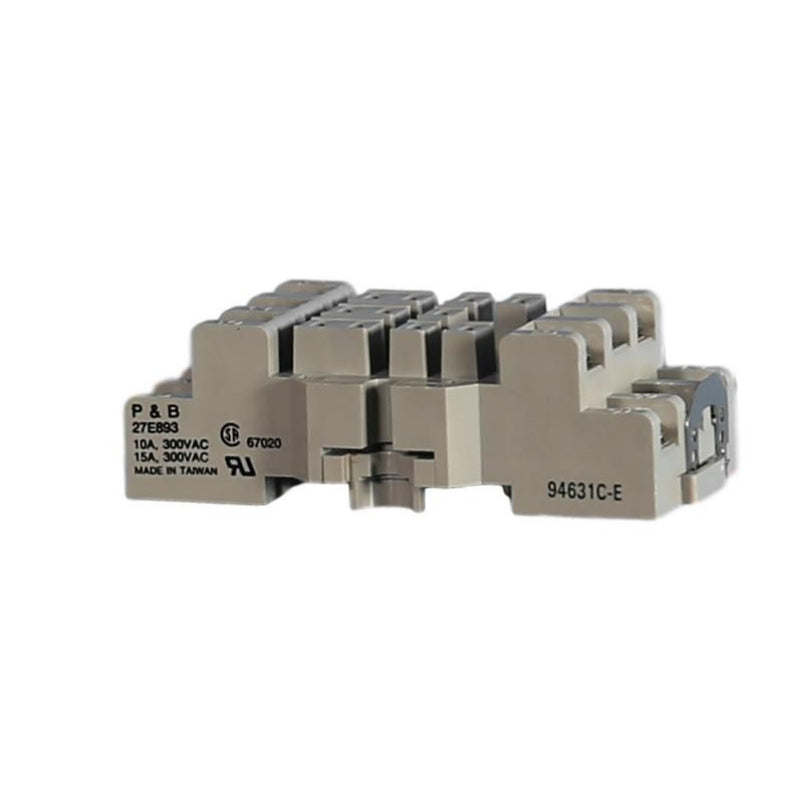 DIN rail socket base