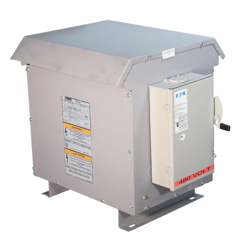 3F3Y030D16 30 kVA Transformer
w/Disconnect