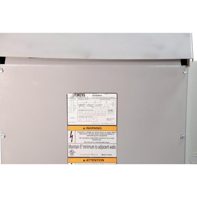 3F3Y030D16 30 kVA Transformer