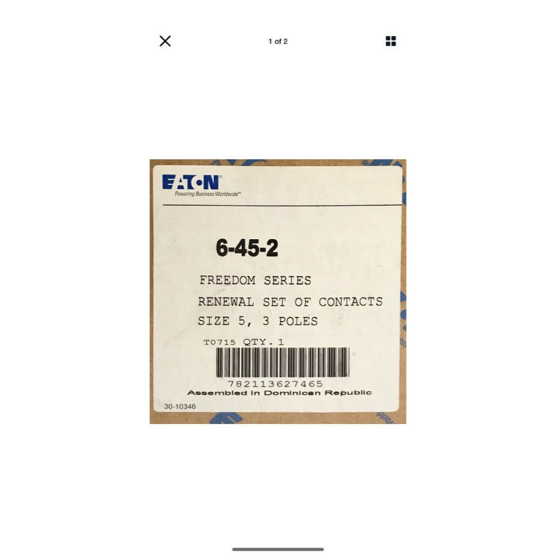 6-45-2
Contact renewal kit