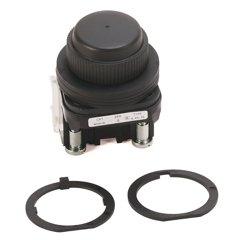 800H-R2B Allen-Bradley 30mm Green Booted Push Button