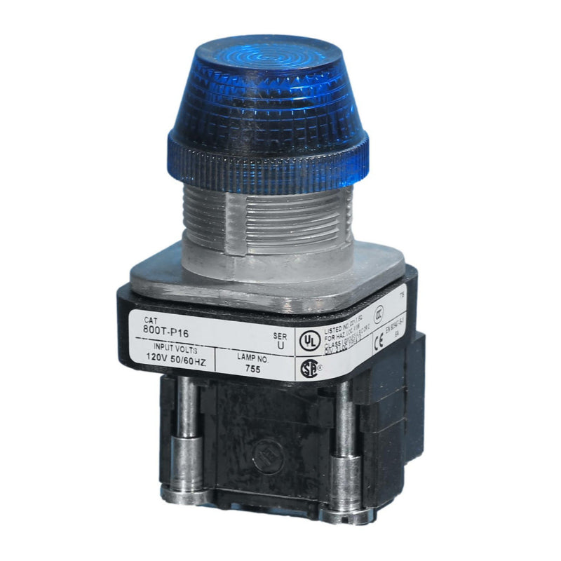 800T-P16 Blue Pilot Light