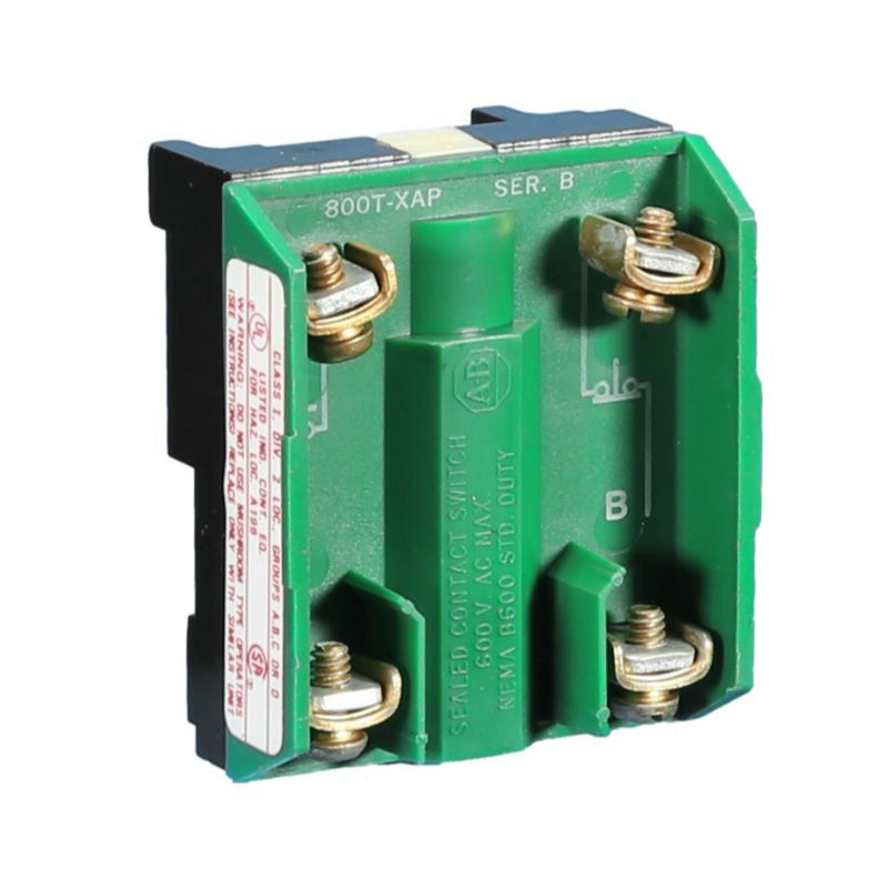 800T-XAP
Sealed Contact Block