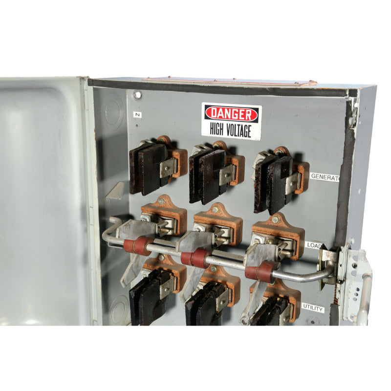 200 Amp, 600V Non-Fusible, Double Throw Transfer Switch
Inside Quality
