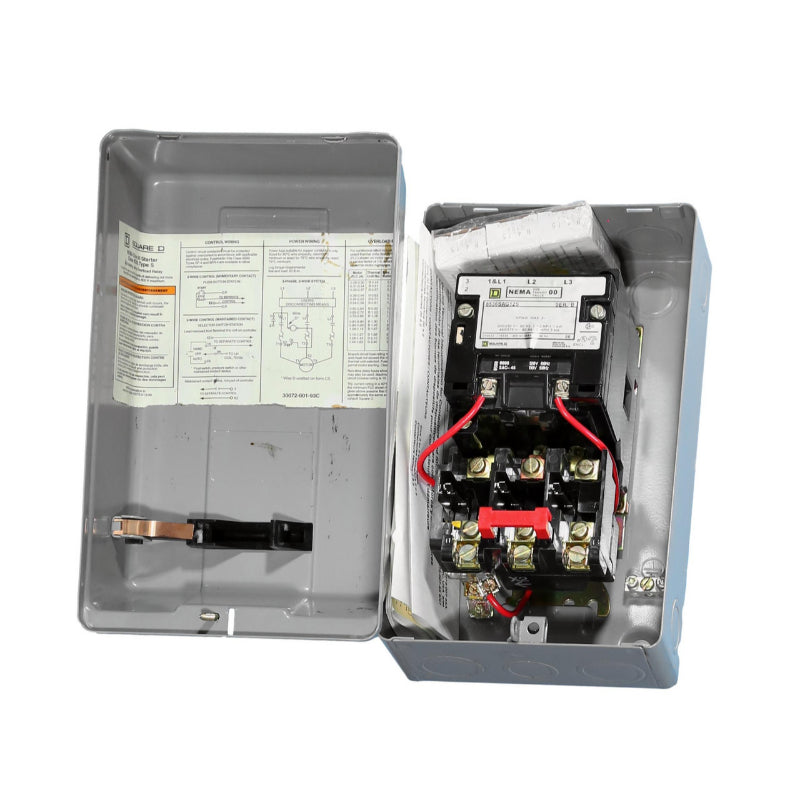 8536SAG12S
NEMA 1 enclosure
(3 Pole Shown)