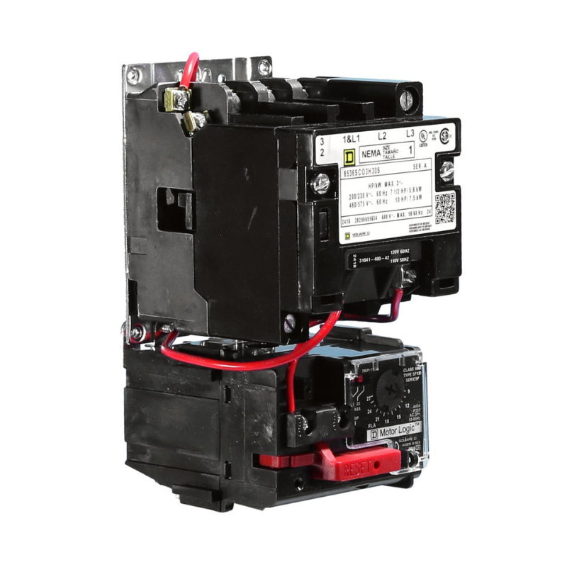 8536SCO3H20
NEMA Size-1
Overloads: Solid-State Overload Relay