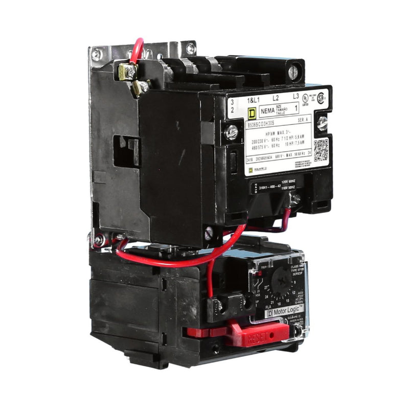 536SCO3V02H30S 
NEMA Size-1
Overloads: Solid-State Overload Relay