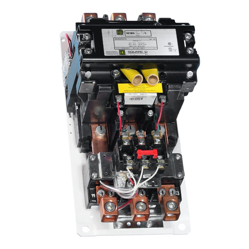 8536SGO1V02S
NEMA Size-5 Square D Open Motor Starter
