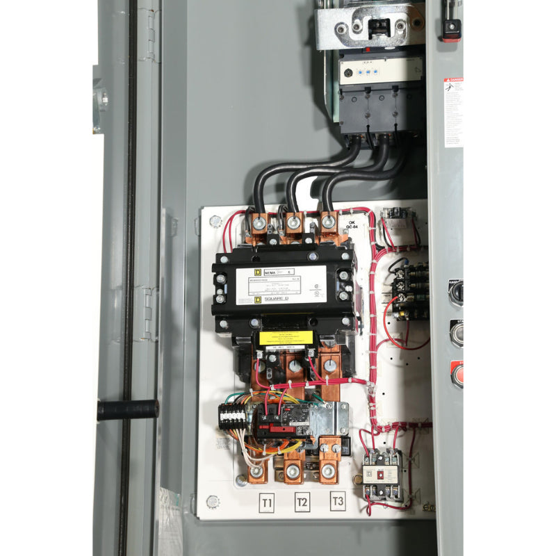 Enclosed AC Motor Combination Motor Starter w/Breaker
NEMA-1, 480V Coil