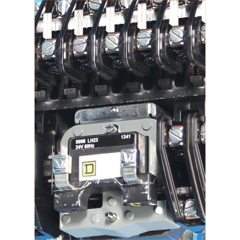 View of screws and Coil