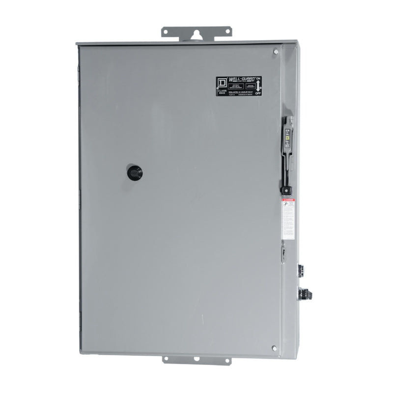 8940SSE2030L9 Size-3 Pump Panel, w/Motor Logic Over Load, Well Guard, New