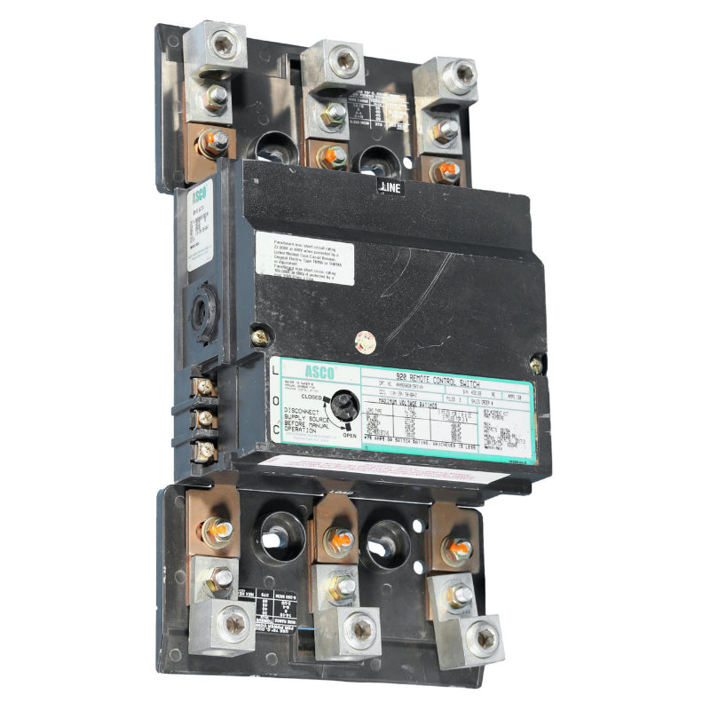 150 Amp ASCO 920 Remote Control Switch 9200301503100