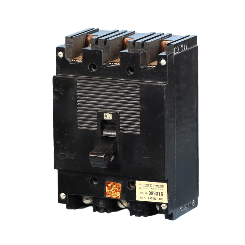 999315
ML-1 Square D Circuit Breaker
(Pic Represents all Amperages)