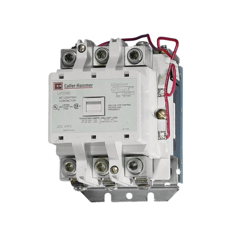 A202K4CAM
magnetically latched, lighting contactor