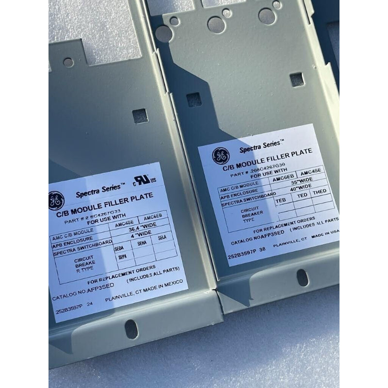 AFP3SED
Cover Plates and Supports Brackets, w/Kit Options