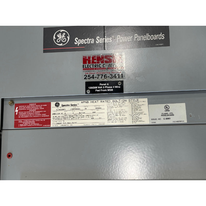 Spectra 1200A Panelboard Includes Main Breaker
SKHA36AT1200-Main, Indoor Enclosure Unit