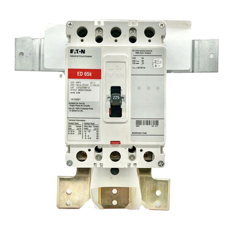 BKFD Kit Shown with Breaker Mounted
(Breaker is not Included with this offer configuration)