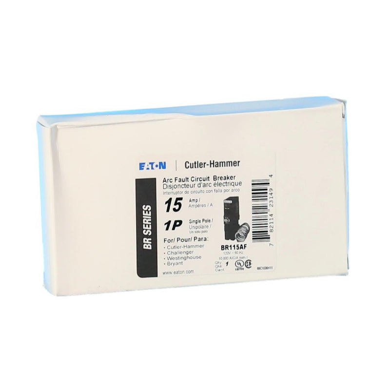 BR115AF
New, 15A Arc Fault Breaker