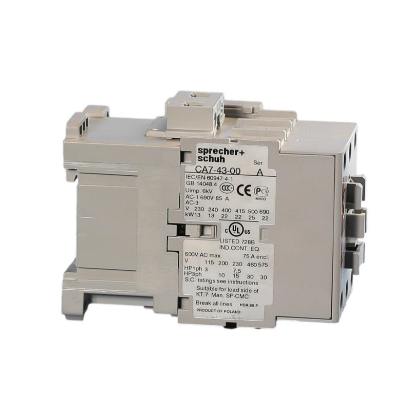 CA7-43-10-120 Sprecher Schuh Contactor