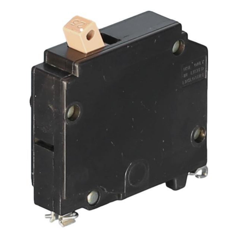 Metal Grip at back end wire connection
Grips to Panel Rail
(Actual Breaker Shown)