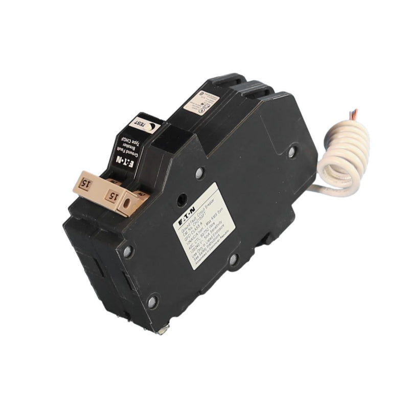 CH215GFT Cutler-Hammer Series
2 Pole, 15 Amp, GFI Breaker