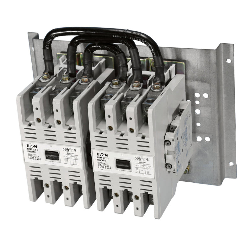 CE15LN3 or CN55KN3A
Size-3 Reversing Contactor