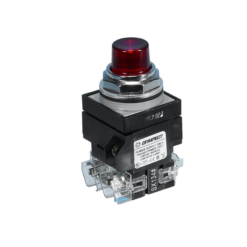 CR104PBT11R1S2 Red & Amber Illuminated Push Button