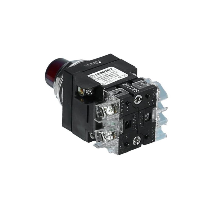 CR104PBT11R1S2 Red & Amber Illuminated Push Button